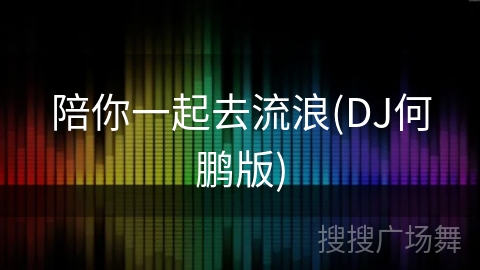 陪你一起去流浪(DJ何鹏版) 陪你一起去流浪(DJ何鹏版)