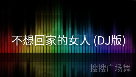 不想回家的女人 (DJ版) 不想回家的女人 (DJ版)