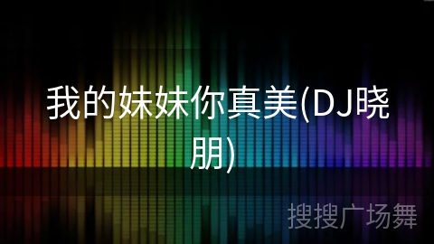 我的妹妹你真美(DJ晓朋) 