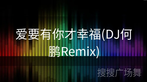 爱要有你才幸福(DJ何鹏Remix) 爱要有你才幸福(DJ何鹏Remix)