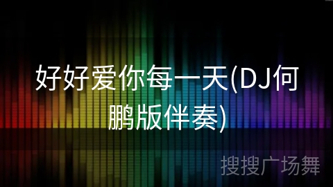 好好爱你每一天(DJ何鹏版伴奏)