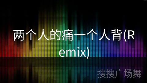 两个人的痛一个人背(Remix) 两个人的痛一个人背(Remix)