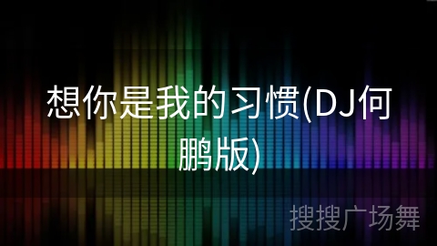 想你是我的习惯(DJ何鹏版) 想你是我的习惯(DJ何鹏版)