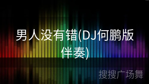 男人没有错(DJ何鹏版伴奏) 男人没有错(DJ何鹏版伴奏)