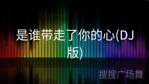 是谁带走了你的心(DJ版)