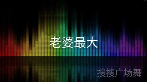 老婆最大 老婆最大