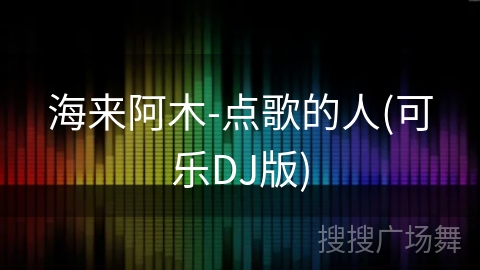 海来阿木-点歌的人(可乐DJ版)